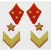 Петлицы командный состава, КАВАЛЕРИЯ, Генерал-лейтенант, обр. 1940 г.